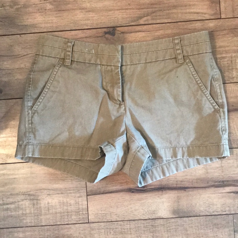 J Crew 3in Chino Khaki